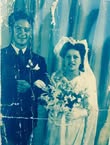 Isaac and Iritana Metua-Smith on their wedding day